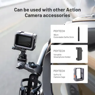 PGYTECH CapLock Aluminium Klemhouder Insta360 GoPro Osmo — miniatuur 7