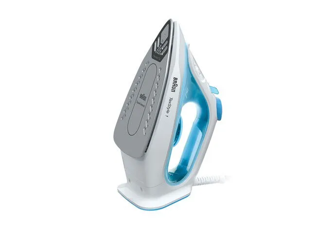 BRAUN TexStyle 1 SI1050BL Stoomstrijkijzer SuperCeramic 2000W Blauw — foto 10