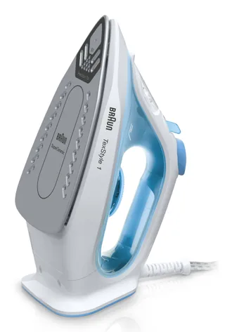 BRAUN TexStyle 1 SI1050BL Stoomstrijkijzer SuperCeramic 2000W Blauw — miniatuur 12