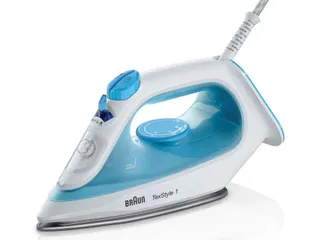 BRAUN TexStyle 1 SI1050BL Stoomstrijkijzer SuperCeramic 2000W Blauw — miniatuur 9