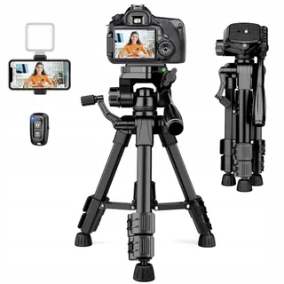 JOILCAN Mini Statief 63,5cm Aluminium DSLR Smartphone — miniatuur 1