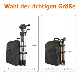 BASICS Licht Statief met Tas 127cm Champagne — miniatuur 6