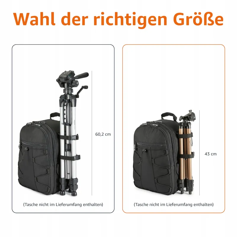 BASICS Licht Statief met Tas 127cm Champagne — foto 6