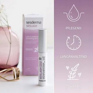 SESDERMA Seslash Serum Wimpers Wenkbrauwen 5ml Dikker Langer — miniatuur 4