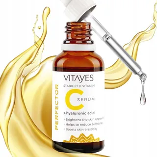 VITAYES Vitamine C Serum Hyaluronzuur 30ml Veganistisch — miniatuur 1