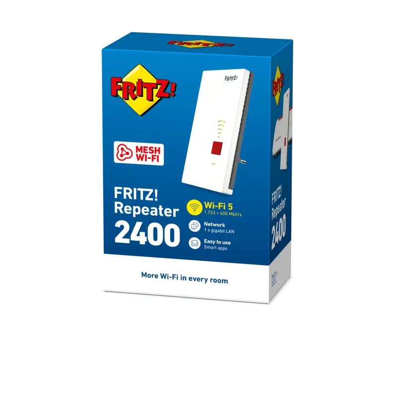 FRITZ!Repeater 2400 Dual-WLAN AC+N 1733Mbit/s 600Mbit/s — foto 12