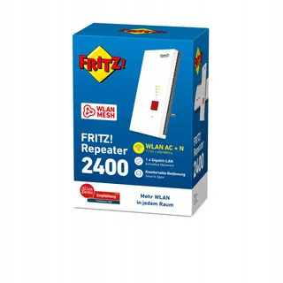 FRITZ!Repeater 2400 Dual-WLAN AC+N 1733Mbit/s 600Mbit/s — miniatuur 5