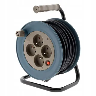 ZENITECH Kabelhaspel 15m 3G1mm² Taupe — miniatuur 3