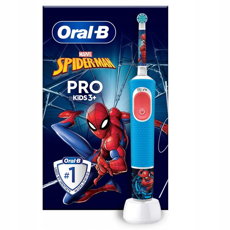 ORAL-B Pro Kids Spiderman Elektrische Tandenborstel Zacht — foto 1