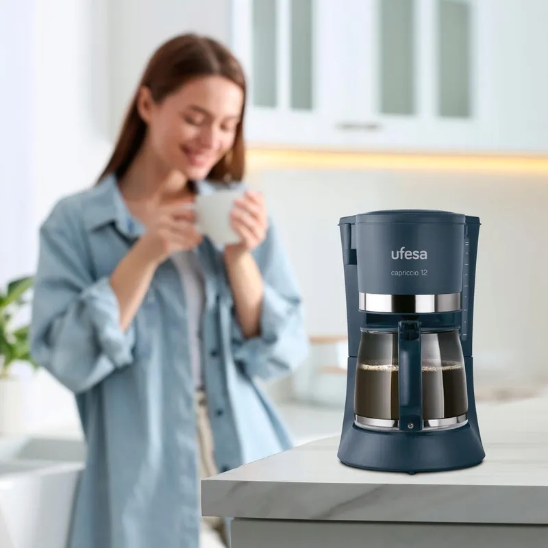 UFESA CG7124 Filterkoffiezetapparaat 12 Kopjes 680W 12L Blauw — foto 5