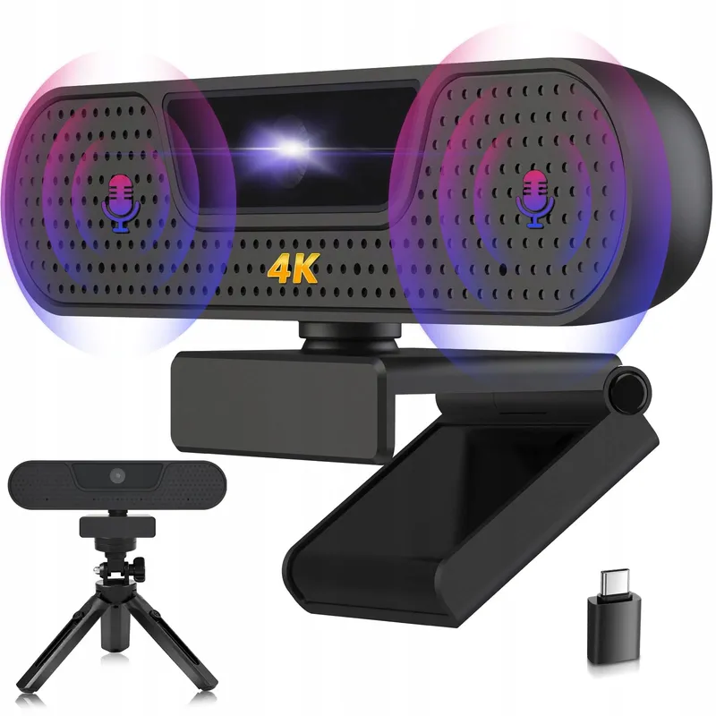VIZOLINK W8GS 4K Webcam UHD Microfoon Autofocus Laptop Mac — foto 1