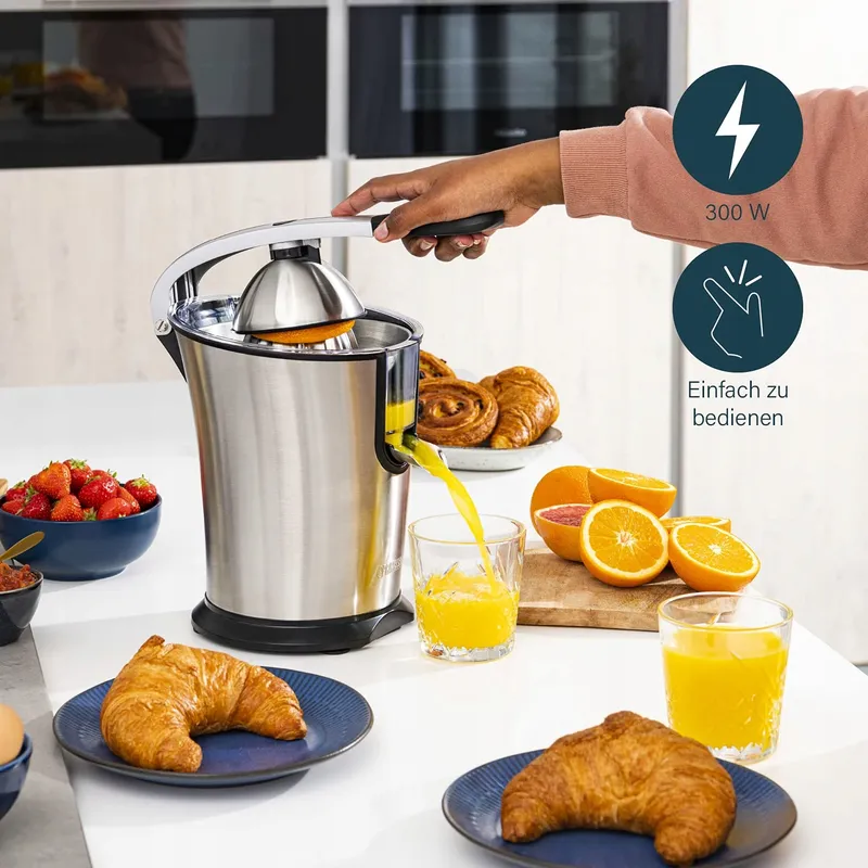 PRINCESS Master Juicer Pro 201860 RVS Perskegel Zilver — foto 5