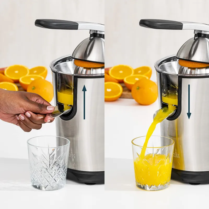 PRINCESS Master Juicer Pro 201860 RVS Perskegel Zilver — foto 3
