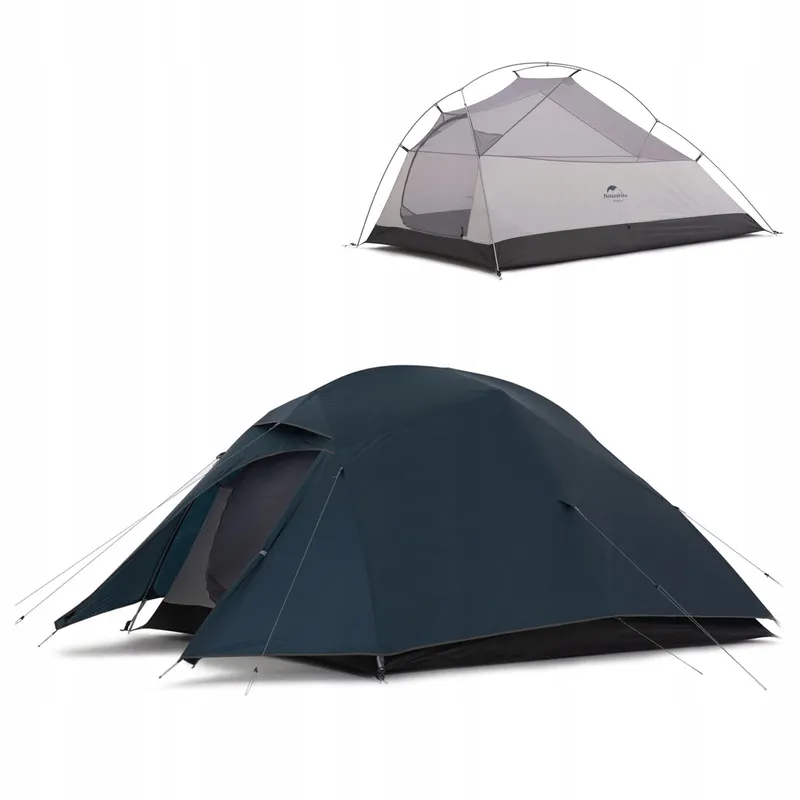 NATUREHIKE Cloud-Up 3 Ultralicht Tent 3-persoons 20D Blauw — foto 1
