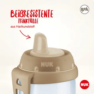 NUK Kiddy Cup Night Drinkbeker 12m+ 300ml BPA-Vrij Blauw — miniatuur 9