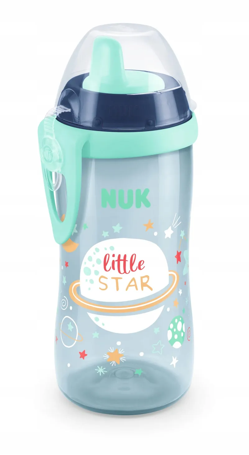 NUK Kiddy Cup Night Drinkbeker 12m+ 300ml BPA-Vrij Blauw — foto 1