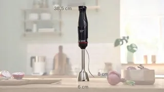 BOSCH ErgoMaster Serie 4 Staafmixer 1000W Roestvrij Staal Zwart — miniatuur 8
