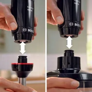 BOSCH ErgoMaster Serie 4 Staafmixer 1000W Roestvrij Staal Zwart — miniatuur 12
