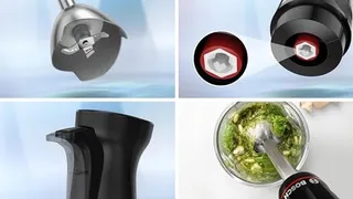 BOSCH ErgoMaster Serie 4 Staafmixer 1000W Roestvrij Staal Zwart — miniatuur 2