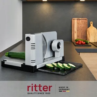 RITTER Icaro 7 Elektrische Allessnijder ECO Motor Zilver — miniatuur 2