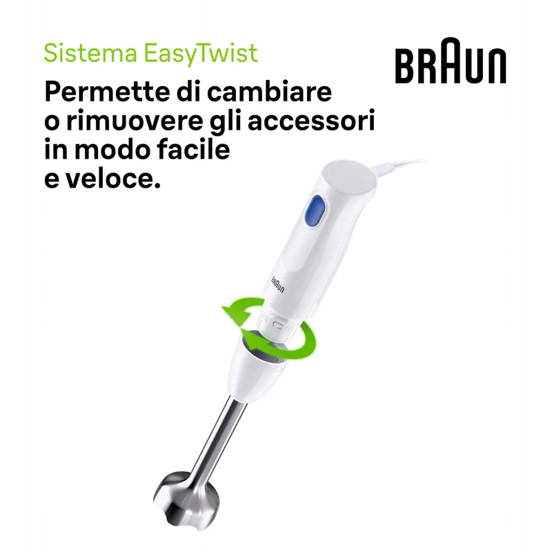 BRAUN MultiQuick 1 MQ10.201M Staafmixer Krachtig Ergonomisch — foto 5