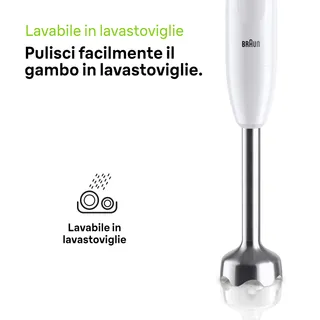 BRAUN MultiQuick 1 MQ10.201M Staafmixer Krachtig Ergonomisch — miniatuur 6