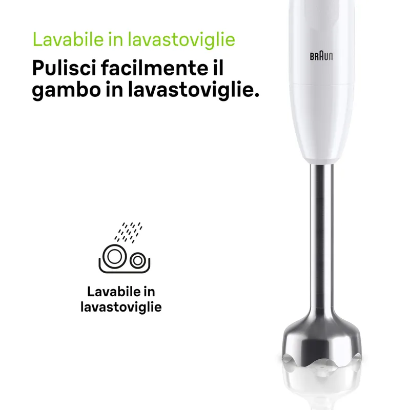 BRAUN MultiQuick 1 MQ10.201M Staafmixer Krachtig Ergonomisch — foto 6
