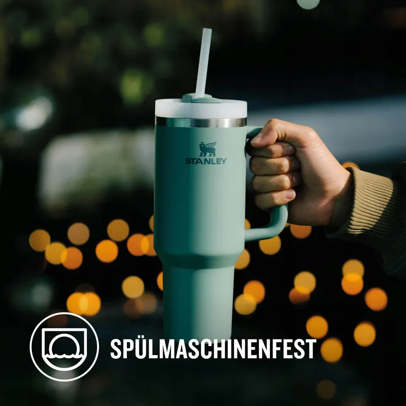 STANLEY Quencher H2.0 Thermosfles Met Rietje 1.2L RVS — foto 6