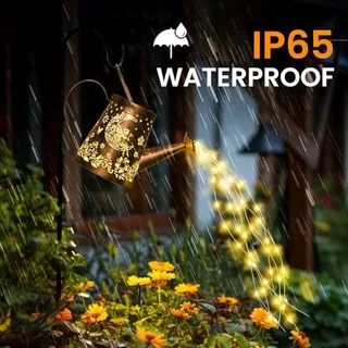 GIGALUMI Solar Gieter Tuinlamp Waterdicht Metaal Decoratie — miniatuur 3