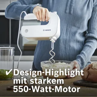 BOSCH Styline Handmixer Set 550W Wit — miniatuur 4