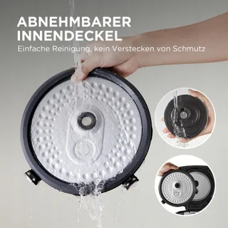 MIDEA Multicooker 5L 11 Programma's 10 Personen Warmhoudfunctie — miniatuur 6