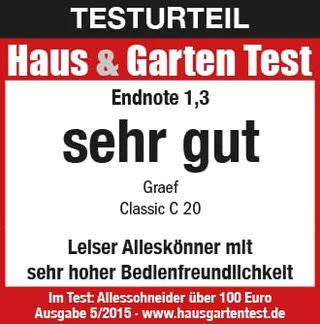 GRAEF Classic C20 Elektrische Allessnijder Voor Vleeswaren En Kaas — miniatuur 2
