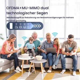 TENDA Nova MX15 Pro Mesh WiFi 6 AX5400 Systeem 4-6 Kamers 3-Pack — miniatuur 7