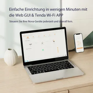 TENDA Nova MX15 Pro Mesh WiFi 6 AX5400 Systeem 4-6 Kamers 3-Pack — miniatuur 3