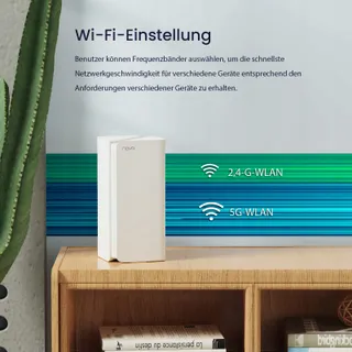TENDA Nova MX15 Pro Mesh WiFi 6 AX5400 Systeem 4-6 Kamers 3-Pack — miniatuur 4
