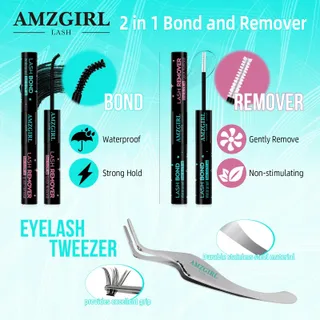 AMZGIRL Wimperextensieset 280 Stuks D-Mix 9-16mm — miniatuur 5