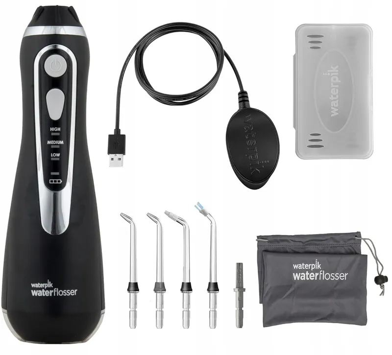 WATERPIK Draadloze Waterflosser 4 Opzetstukken Zwart Versie 2 — foto 14