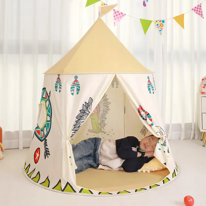 GEIWENLE Tipi Speeltent Voor Kinderen EN71 Binnen En Buiten — foto 9