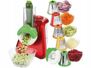 MOULINEX DJ756G Fresh Express Plus Groentesnijder 200W Rood-Wit — miniatuur 9