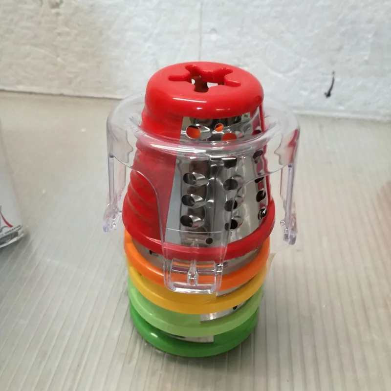 MOULINEX DJ756G Fresh Express Plus Groentesnijder 200W Rood-Wit — foto 12