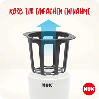 NUK Flessenwarmer 3-in-1 Zacht Verwarmen en Ontdooien — miniatuur 4