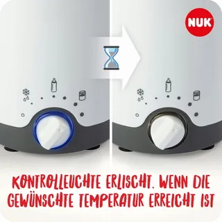 NUK Flessenwarmer 3-in-1 Zacht Verwarmen en Ontdooien — miniatuur 3