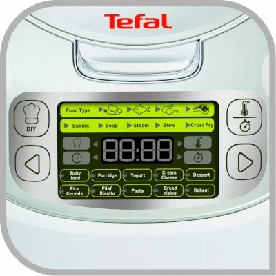 TEFAL RK8121 Multicooker 45-in-1 5L RVS LCD Receptenboek — foto 15