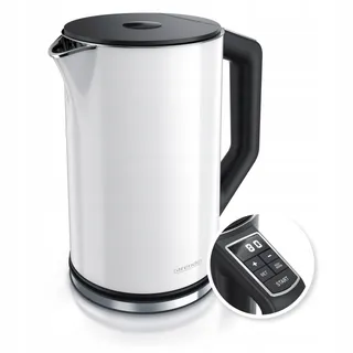 ARENDO Waterkoker 1,5L 2200W Wit Temp. 40-100°C — miniatuur 1