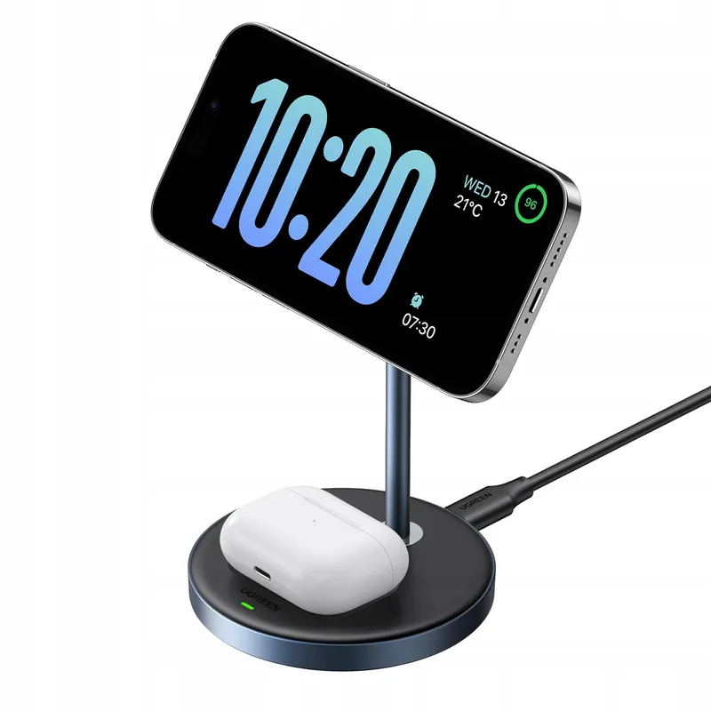 UGREEN MagFlow Oplaadstation iPhone MagSafe AirPods Draadloos — foto 1