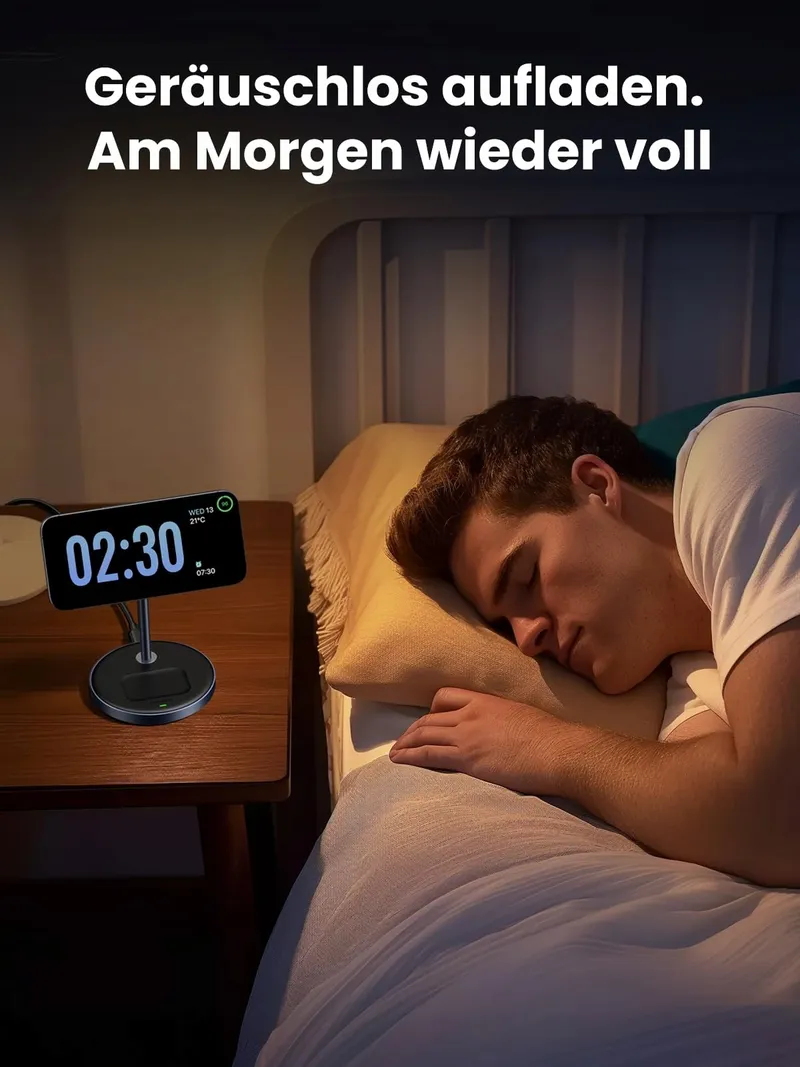 UGREEN MagFlow Oplaadstation iPhone MagSafe AirPods Draadloos — foto 6