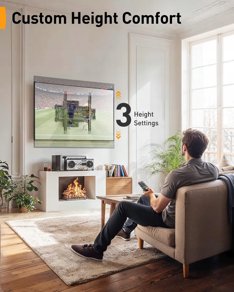 PERLEGEAR TV Beugel 23-65 Inch 45kg Verstelbaar VESA 400x400mm — foto 4