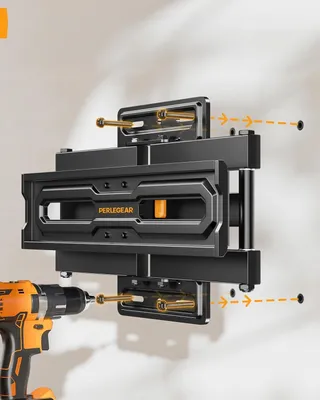 PERLEGEAR TV Beugel 23-65 Inch 45kg Verstelbaar VESA 400x400mm — miniatuur 10