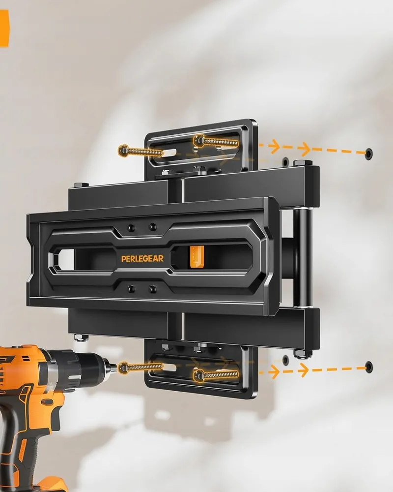 PERLEGEAR TV Beugel 23-65 Inch 45kg Verstelbaar VESA 400x400mm — foto 10
