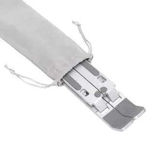 AMAZON BASICS Draagbare Laptopstandaard 6 Standen 10-15,6 Inch Zilver — miniatuur 2